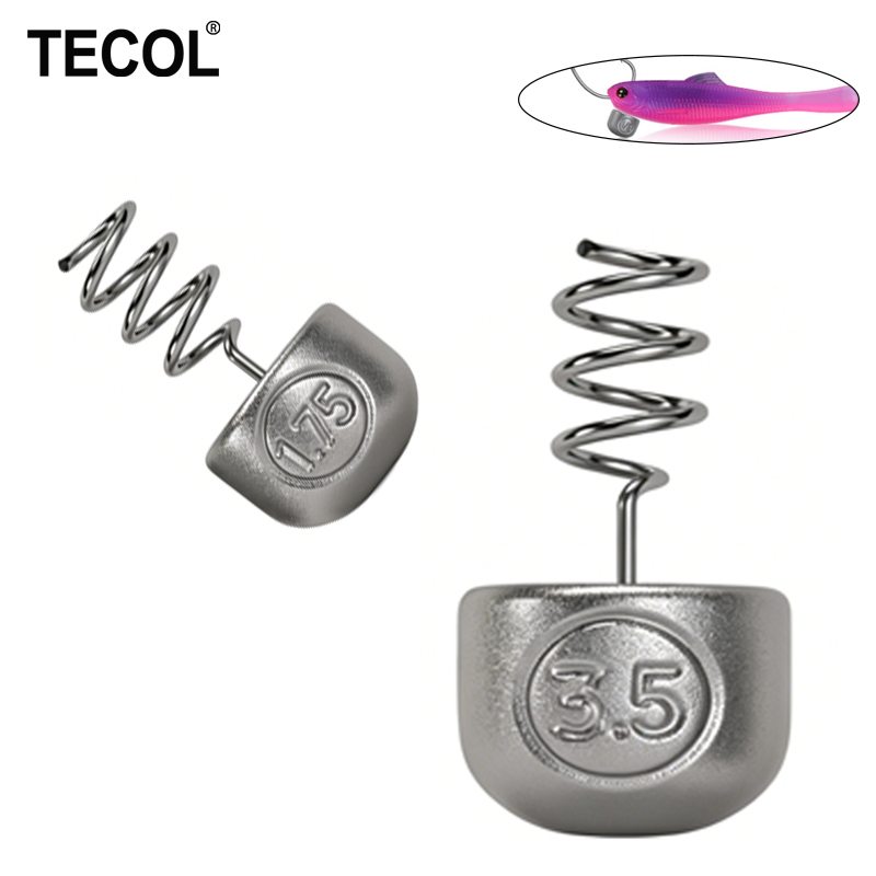Fishing Equipment Tackle - TECOL 1G 1.75G 2.7G 3.5G Spiral