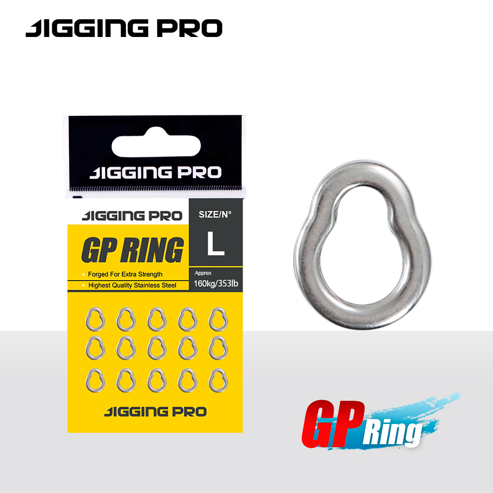 Fishing Equipment Cheap - JIGGING PRO 15Pcs GP Solid Ring