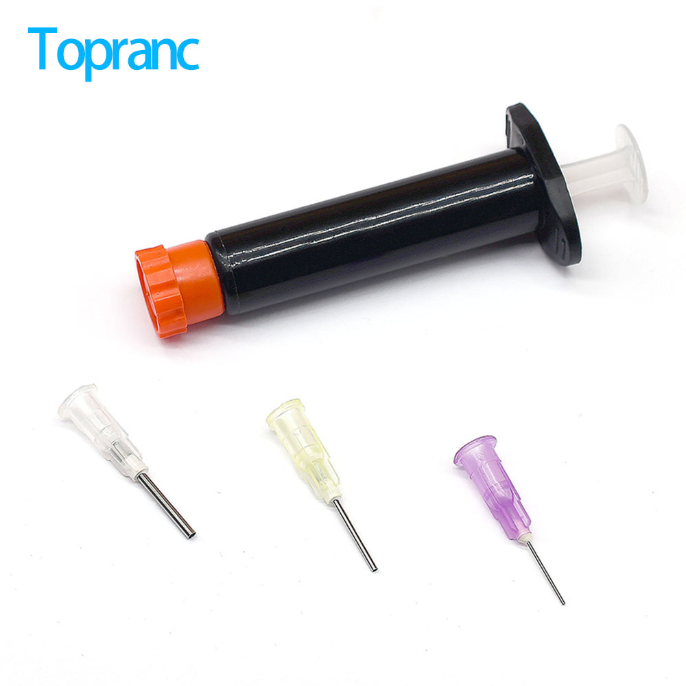 Fishing Equipment Tackle - 2Sets Black UV Resin Dispensing Syringe