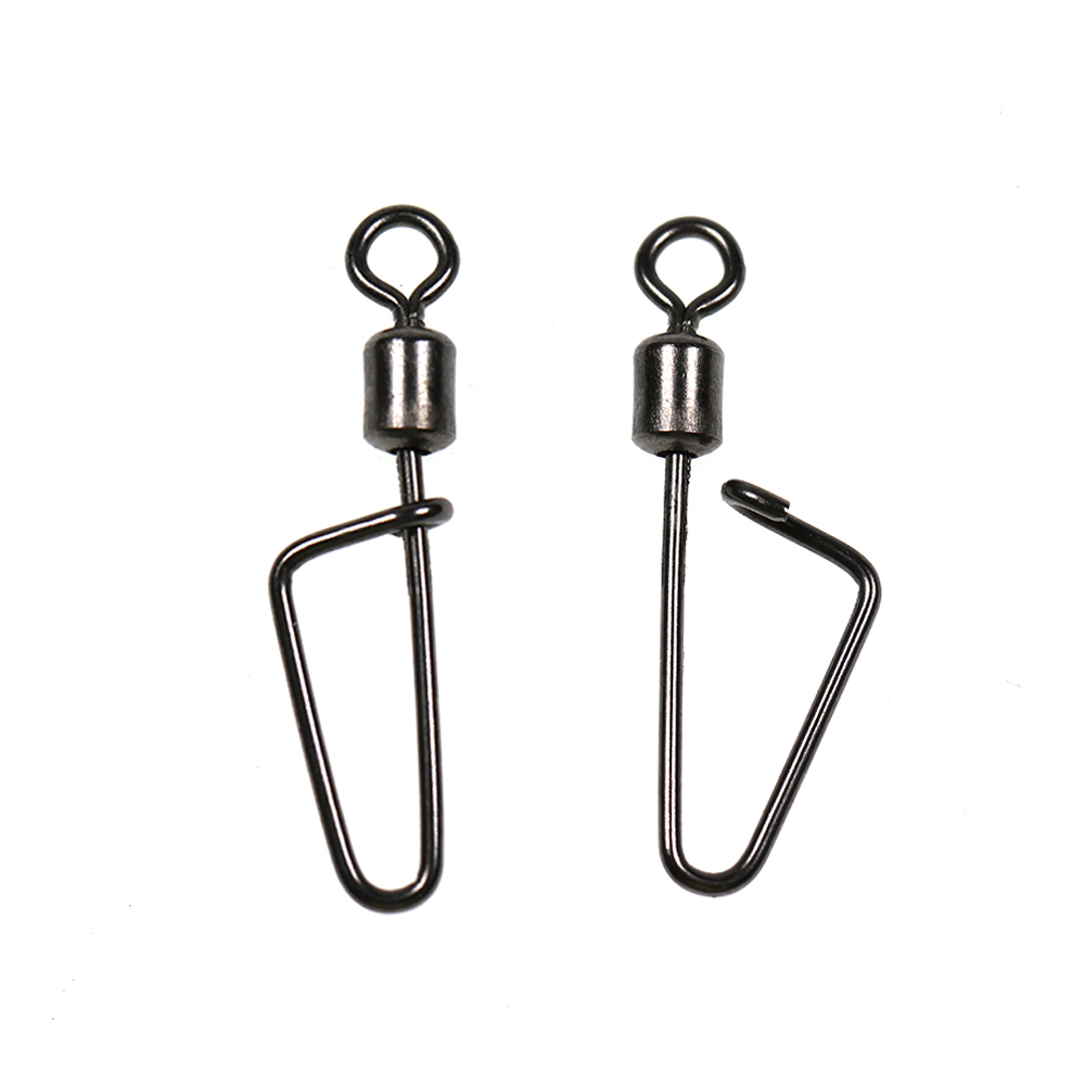 Fishing Equipment Tackle - 20PCS #12 -1/0 Rolling Swivel Swing