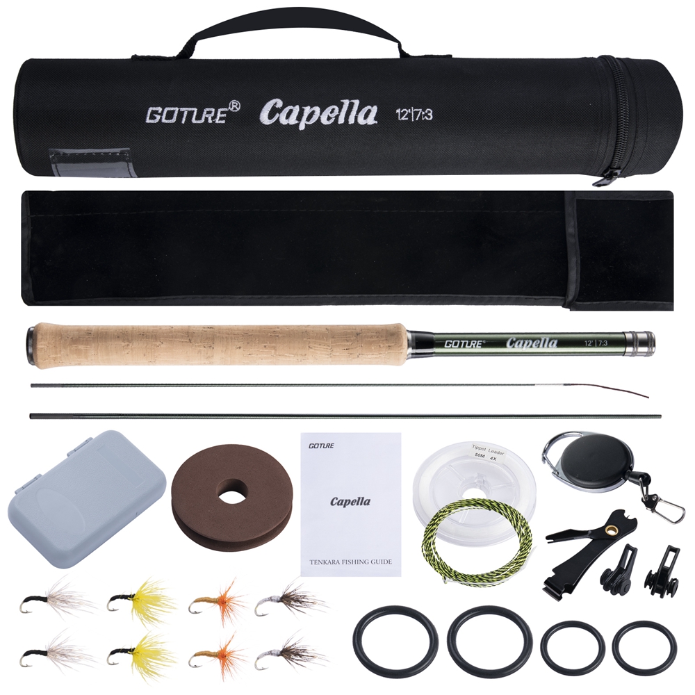 Fishing Equipment Fly - Goture Tenkara Fly Fishing Rod Combo