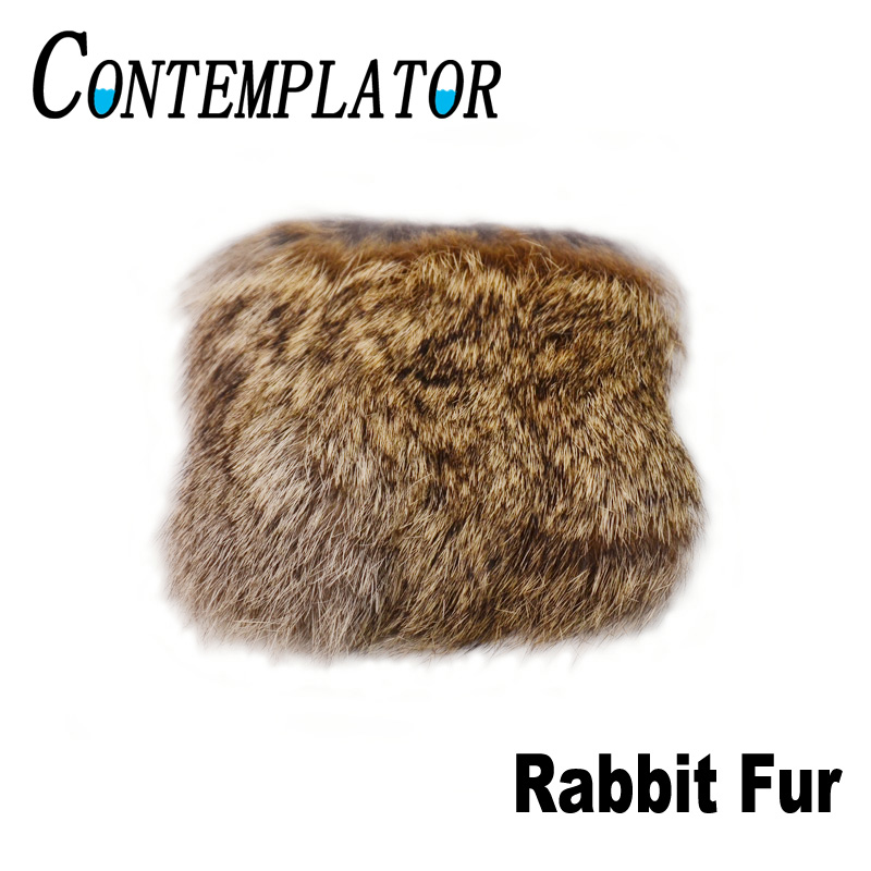 Fishing Equipment Fly - CONTEMPLATOR 2pcs/pack Natural Rabbit Fur Fly