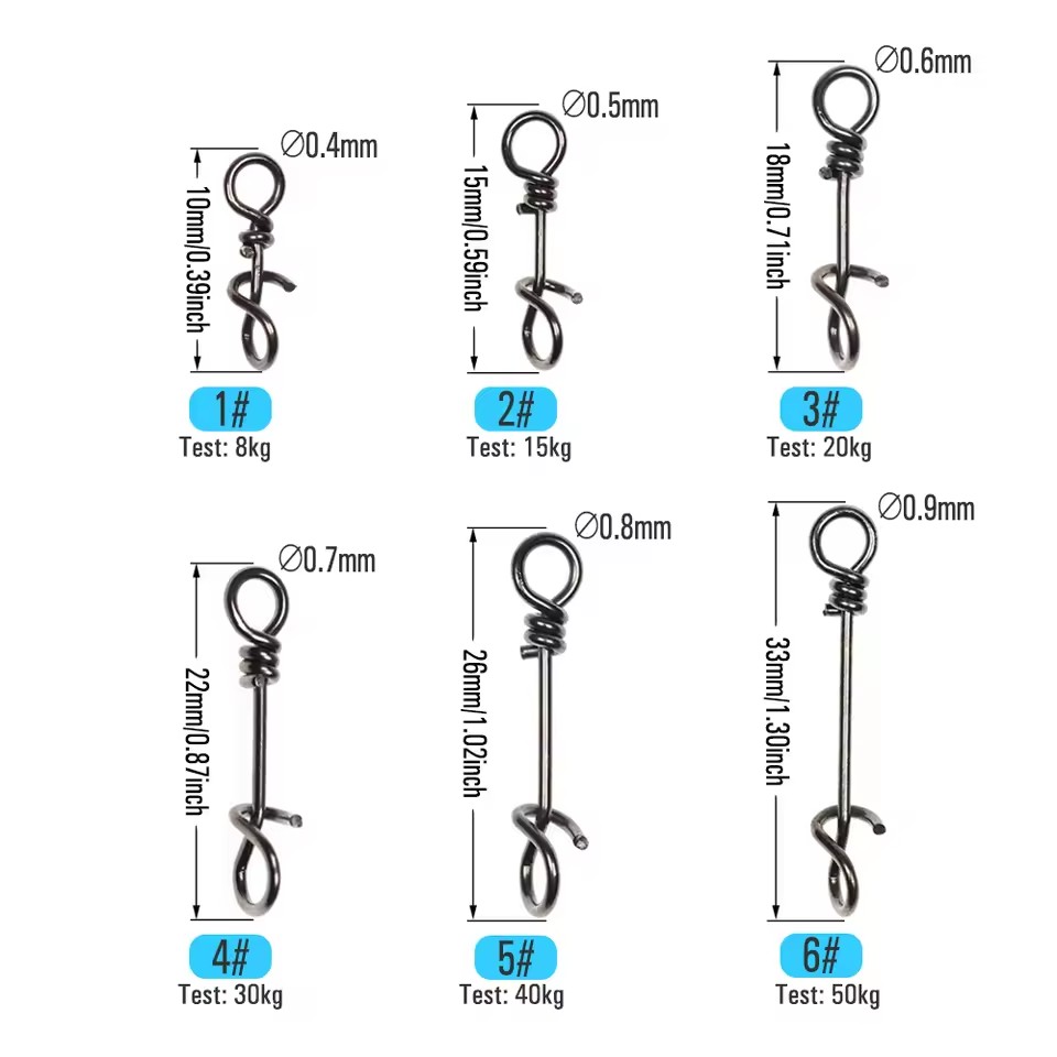 50PCS 10mm ~ 33mm Stainless St - Fishing Equipment Cheap ulasan dan harga