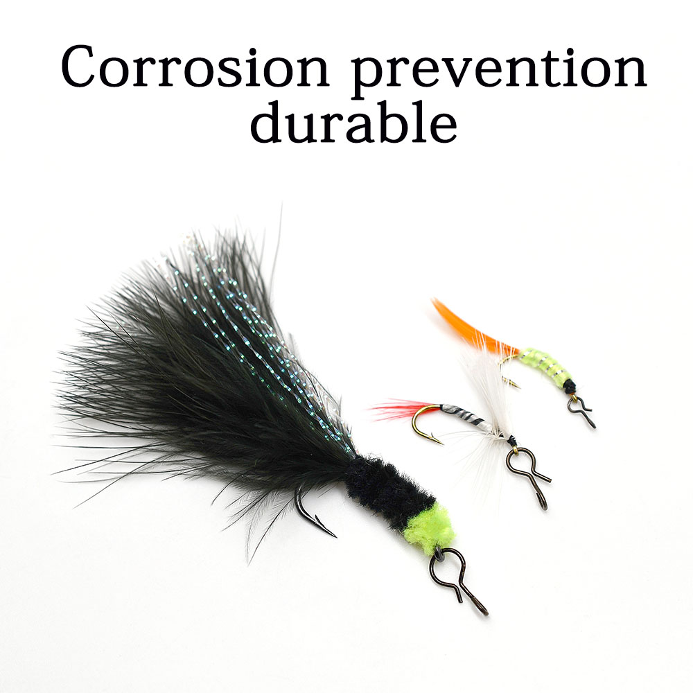 MNFT 50Pcs Fly Fishing Snap Qu - Fishing Equipment Fly ulasan dan harga