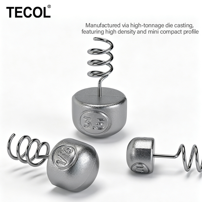 TECOL 1G 1.75G 2.7G 3.5G Spira - Fishing Equipment Tackle ulasan dan harga