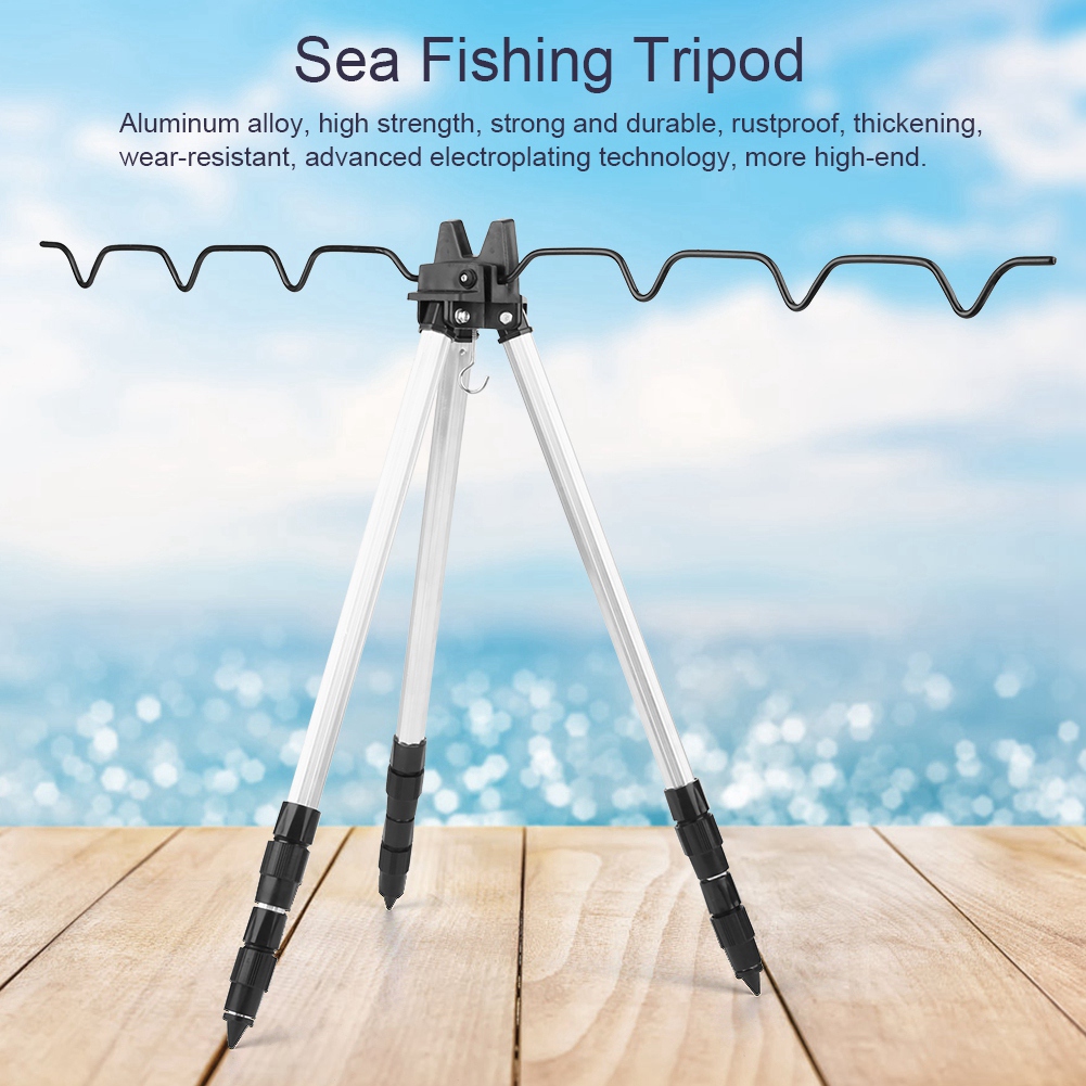 Fishing Pole Tripod Holders Mu - Fishing Equipment Rod ulasan dan harga