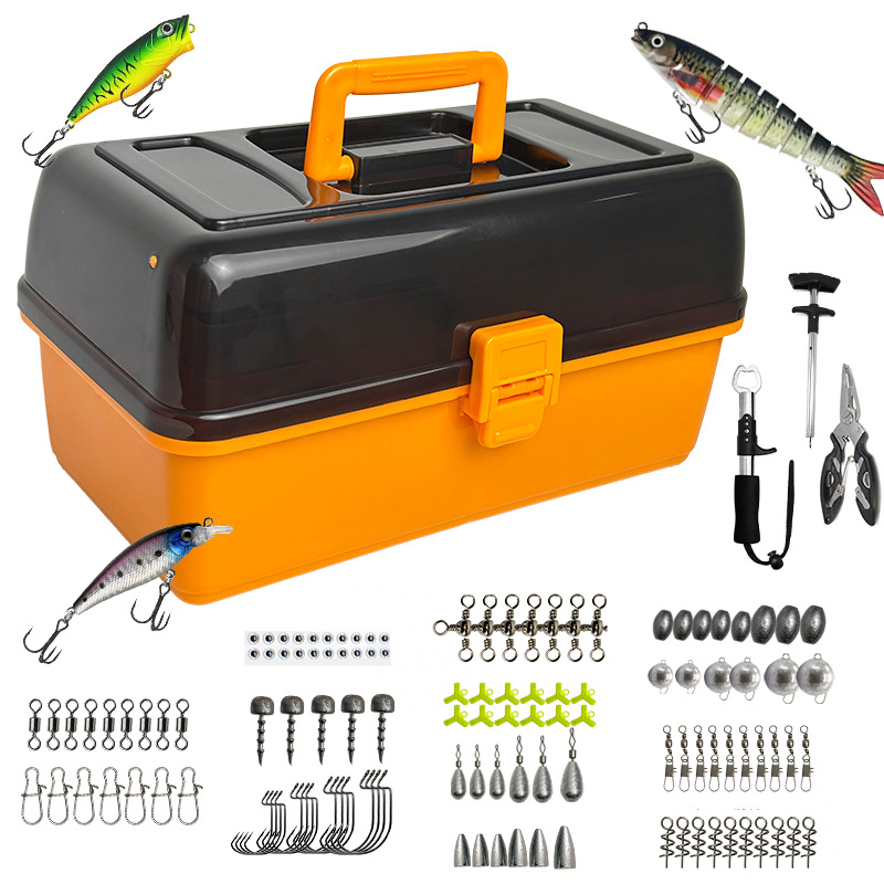 Large Four-Layer Outdoor Fishi - Fishing Hook ulasan dan harga