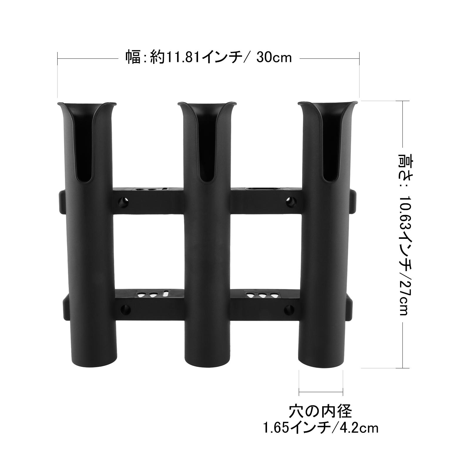 Black PP Fishing Rod Holder Ra - Fishing Equipment Rod ulasan dan harga
