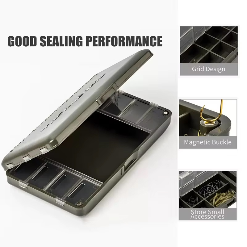 Large Capacity Hard PVC Tackle - Fishing Equipment Box ulasan dan harga