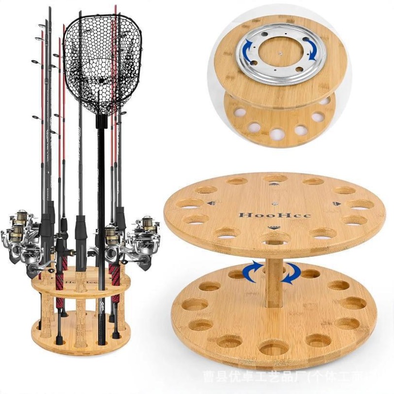 Round Solid Wood Fishing Rod S - Fishing Equipment Rod ulasan dan harga
