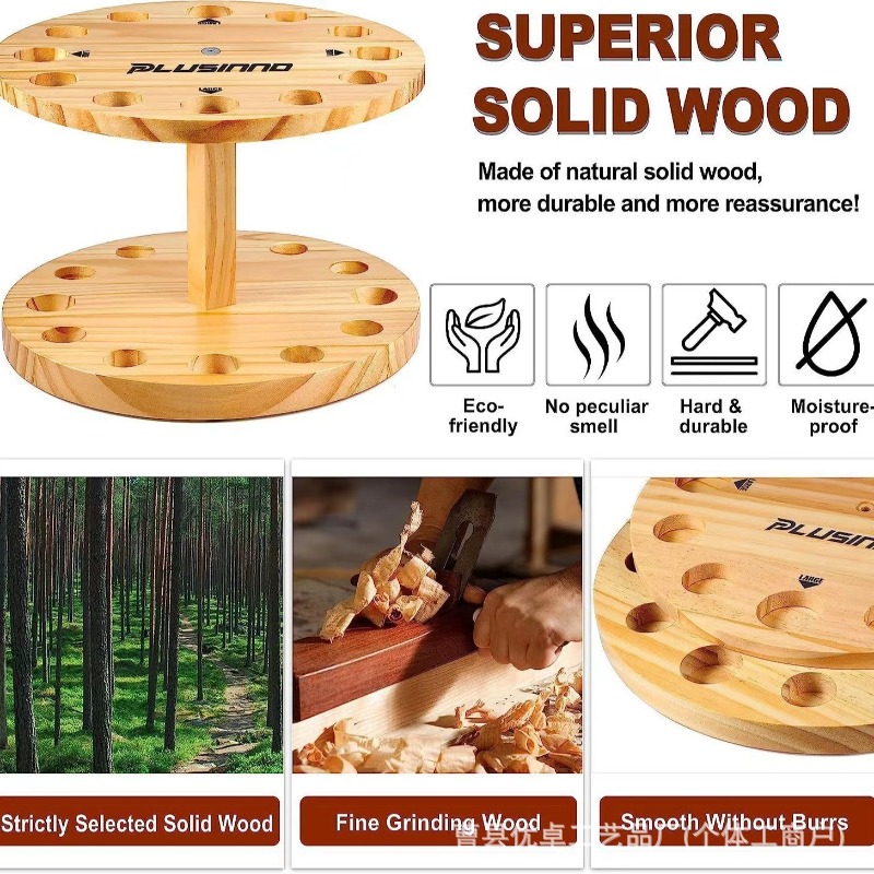 Round Solid Wood Fishing Rod S - Fishing Equipment Rod ulasan dan harga