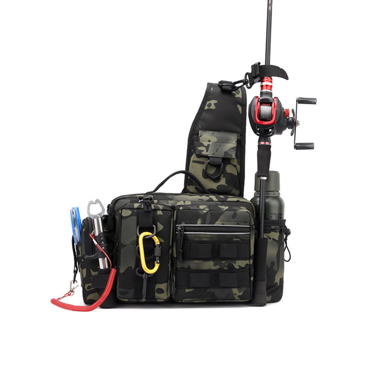 Lure bag, waist bag, single-sh - Fishing Equipment Box ulasan dan harga