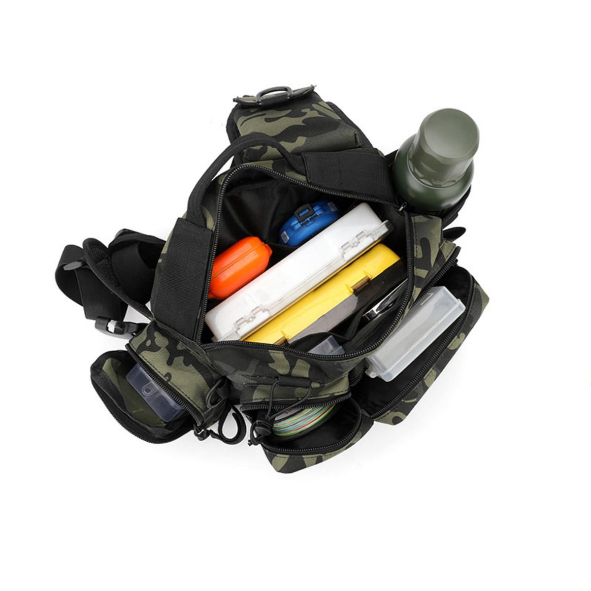 Lure bag, waist bag, single-sh - Fishing Equipment Box ulasan dan harga
