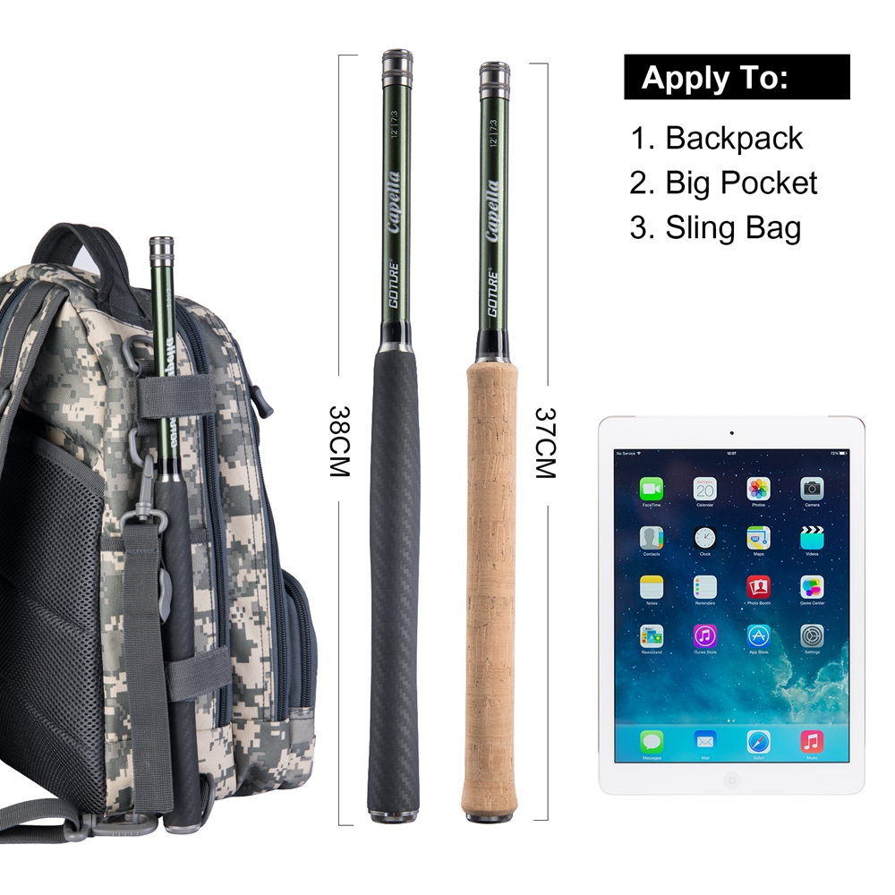 Goture Tenkara Fly Fishing Rod - Fishing Equipment Fly ulasan dan harga