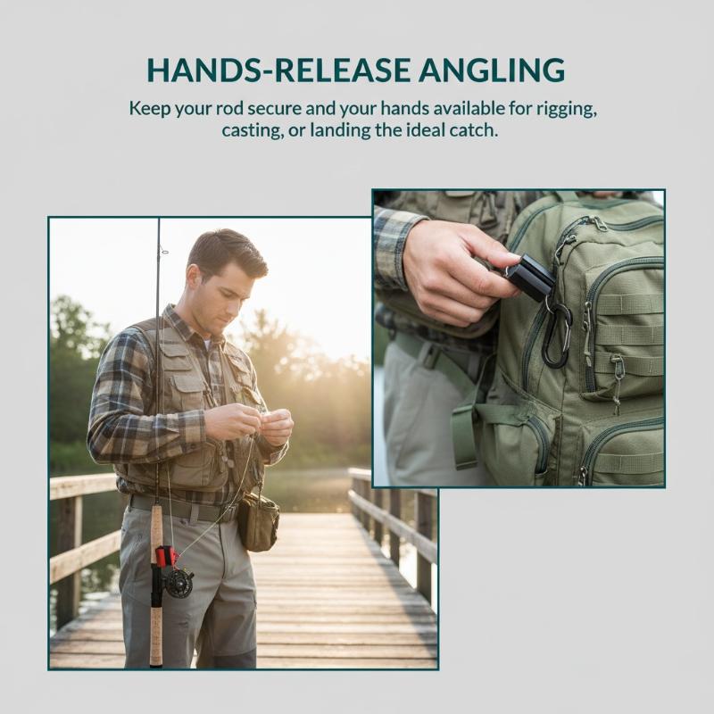 Universal Fit Fishing Rod Hold - Carbon Fishing Rod ulasan dan harga
