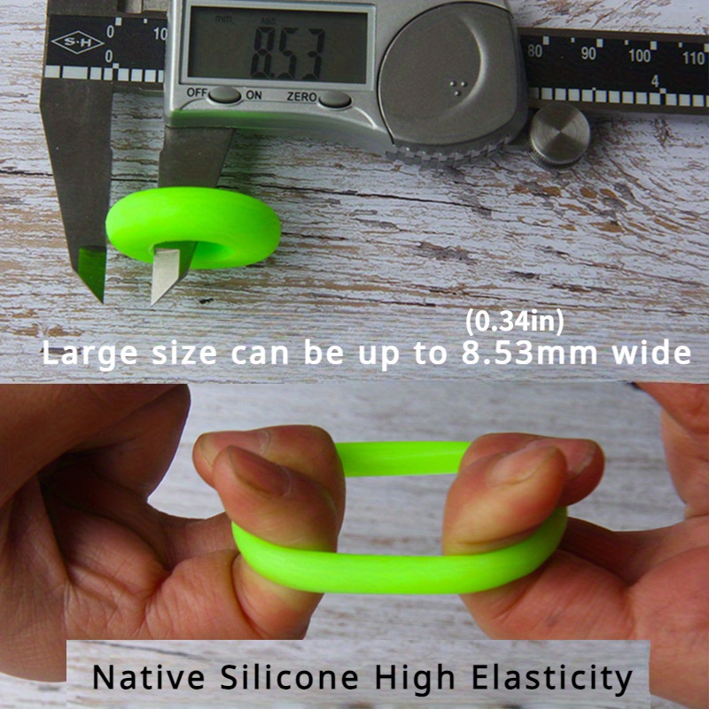 10 Pcs Rod Clip Silicone High  - Fishing Equipment Clearance ulasan dan harga